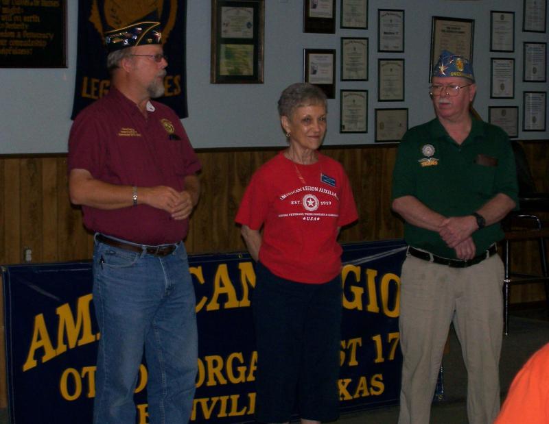 Visit from the Bonham VA Vets The American Legion Centennial Celebration